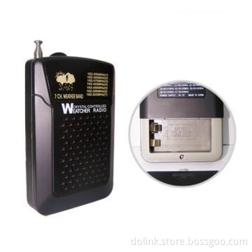 7-Channel Weather Band Radio